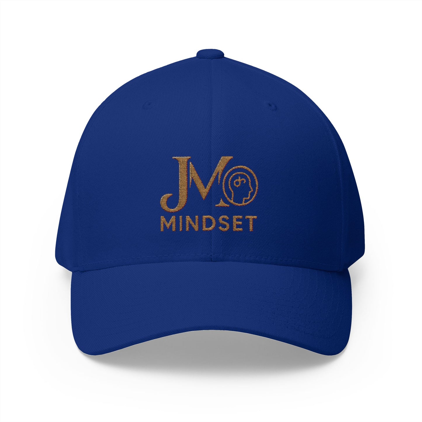 Mindset Embroidered Cap, Inspirational Hat, Motivational Gift, Closed-Back Structured Cap, Unisex Cap for Self-Improvement