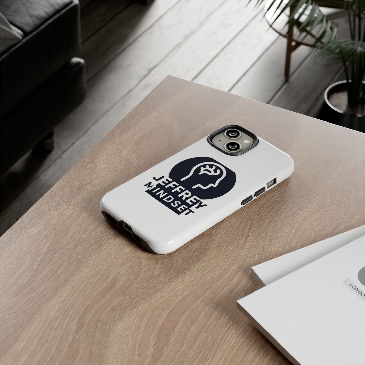 Mindset Phone Case - Tough Cases for Positive Vibes, Motivational Gifts, Motivational Accessories, Unique Phone Cover, Mindset Enthusiast