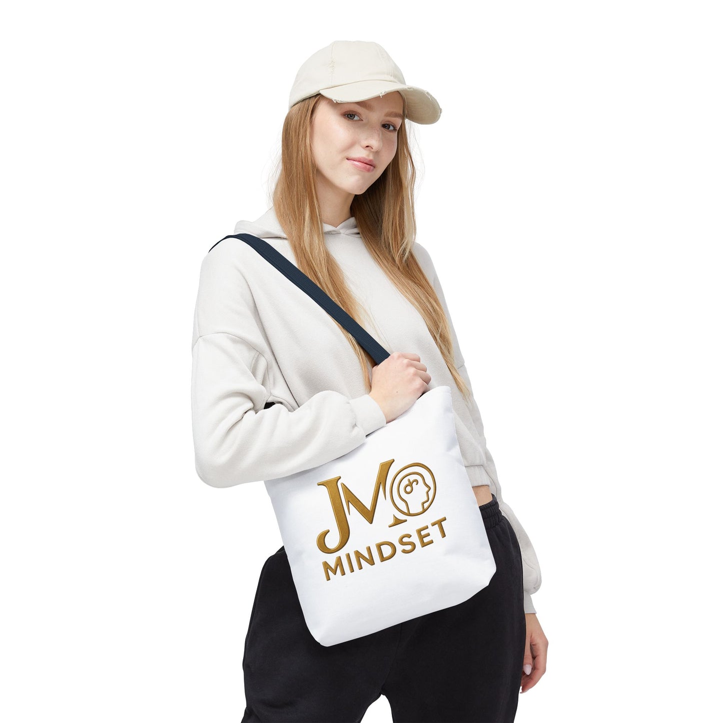 Inspirational Tote Bag, Motivational Eco-Friendly Bag, JM Mindset, Gift for Personal Growth, Everyday Use, Trendy Shopper