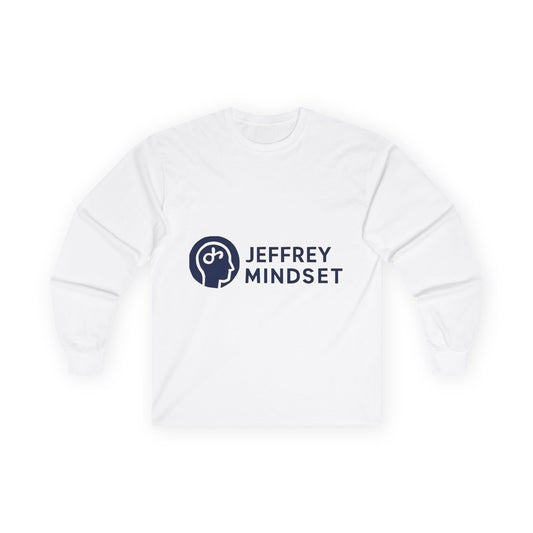 Mindset Motivational Long Sleeve Tee, Unisex Casual Top, Empowerment Shirt, Gift for Entrepreneurs, Inspirational Apparel, Daily Wear