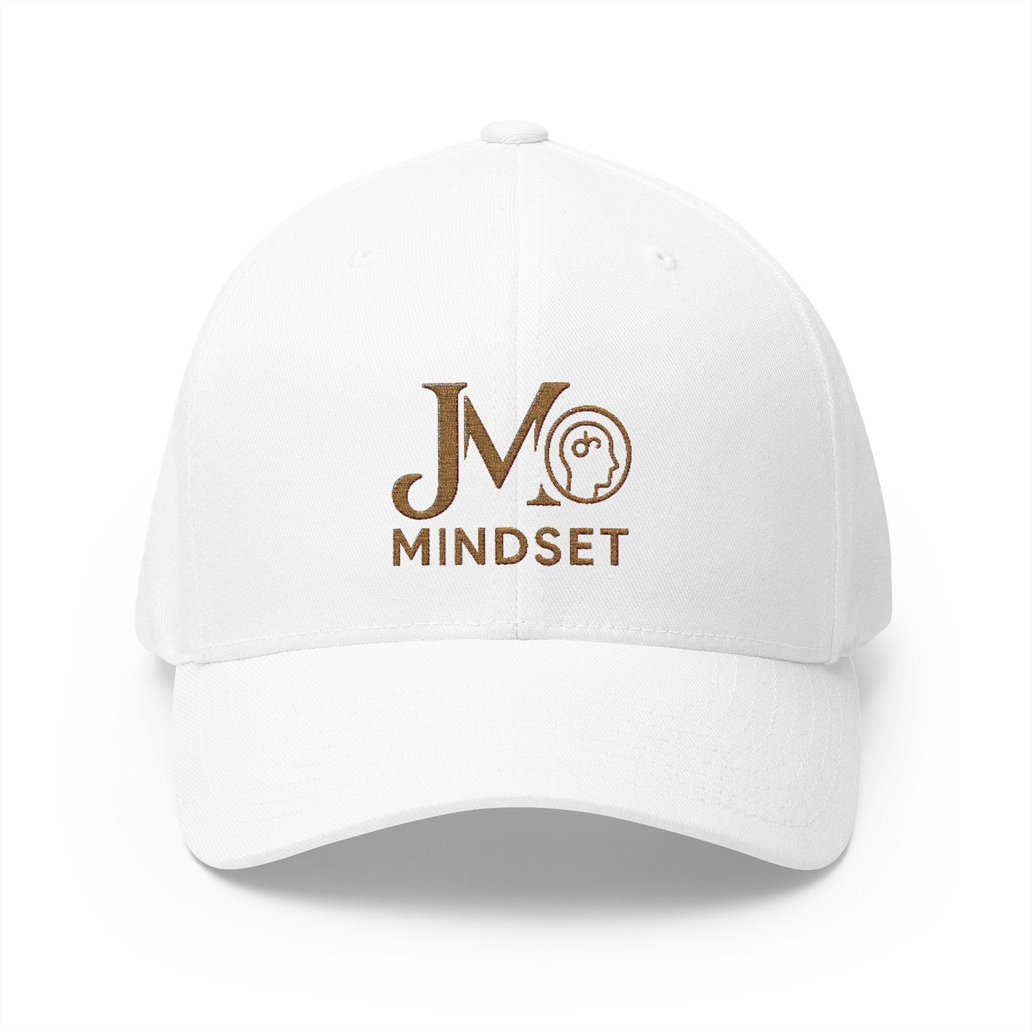 Mindset Embroidered Cap, Inspirational Hat, Motivational Gift, Closed-Back Structured Cap, Unisex Cap for Self-Improvement