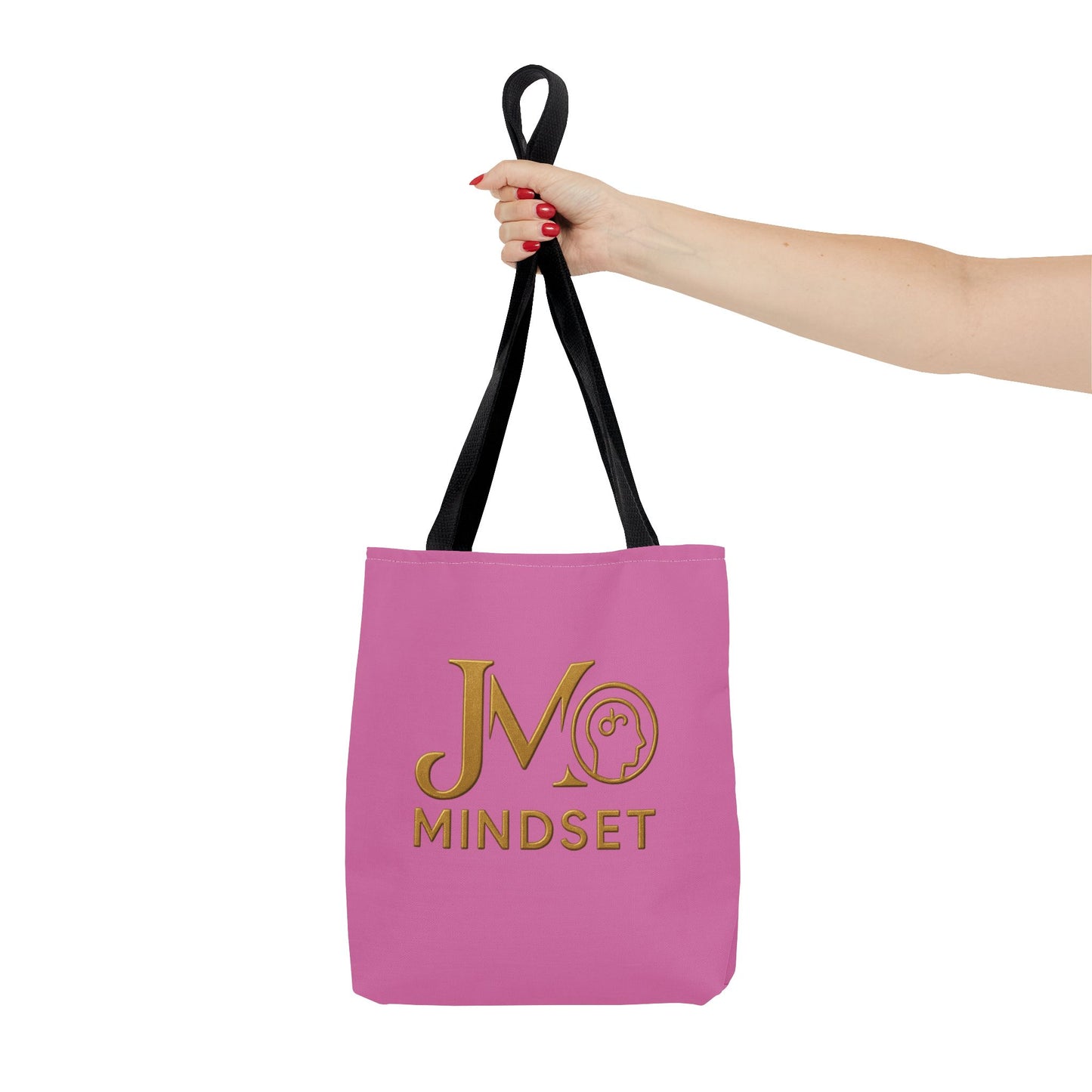 Motivational Tote Bag | JM Mindset | Inspirational Carry Bag, Shopping Tote, Gift for Students, Empowerment Accessory