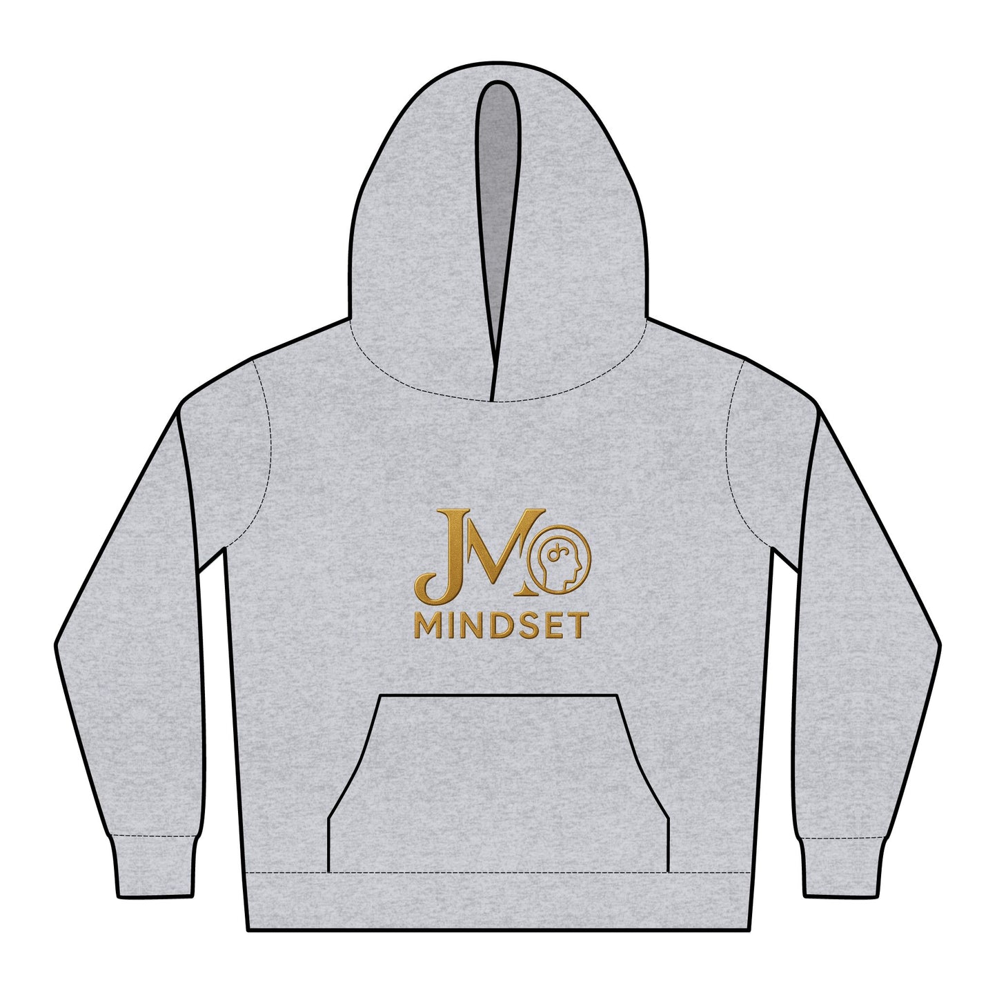 Mindset Kids Relax Hoodie, Cozy Youth Sweatshirt, Inspirational Kids Hoodie, Gift for Girls and Boys, Motivational Apparel