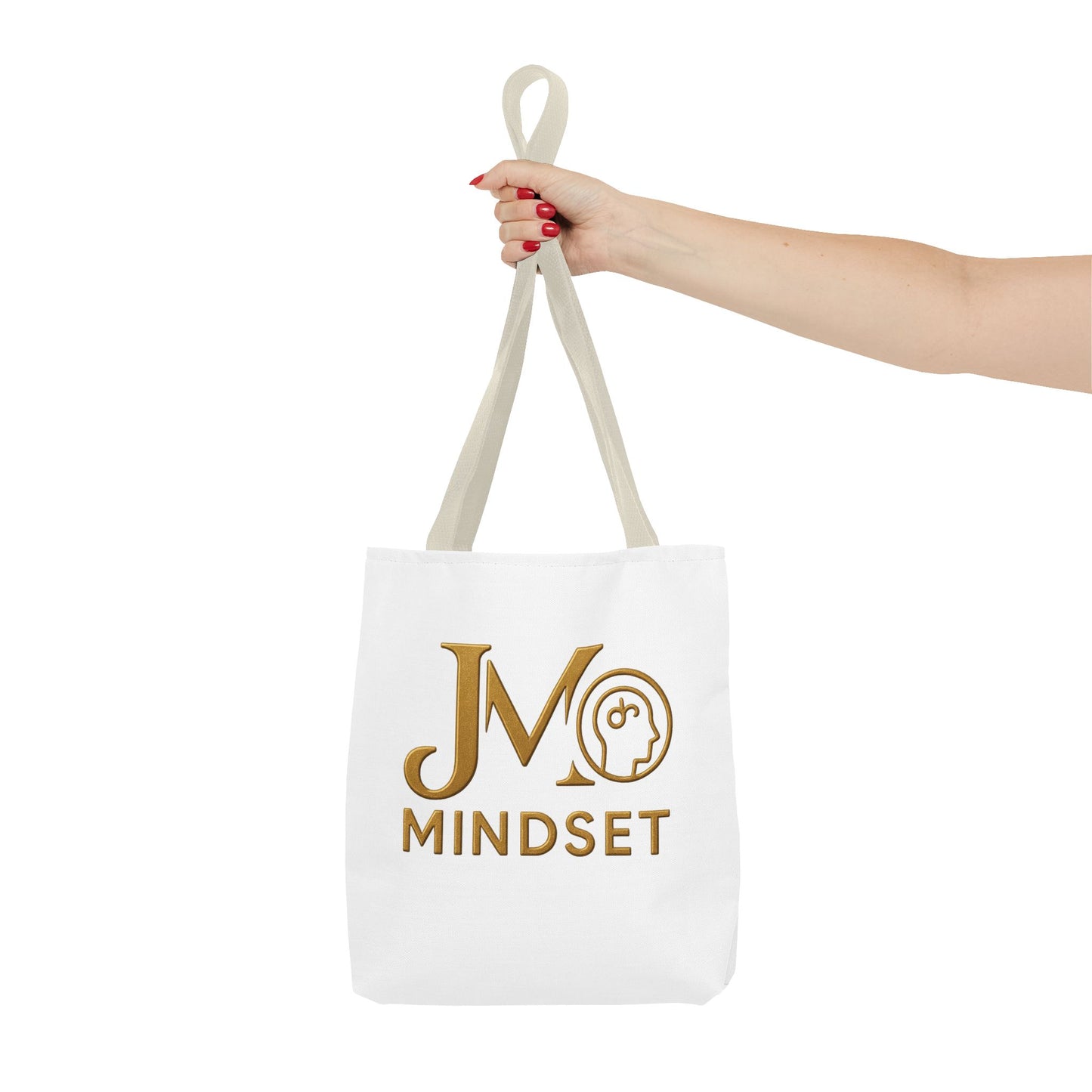 Inspirational Tote Bag, Motivational Eco-Friendly Bag, JM Mindset, Gift for Personal Growth, Everyday Use, Trendy Shopper