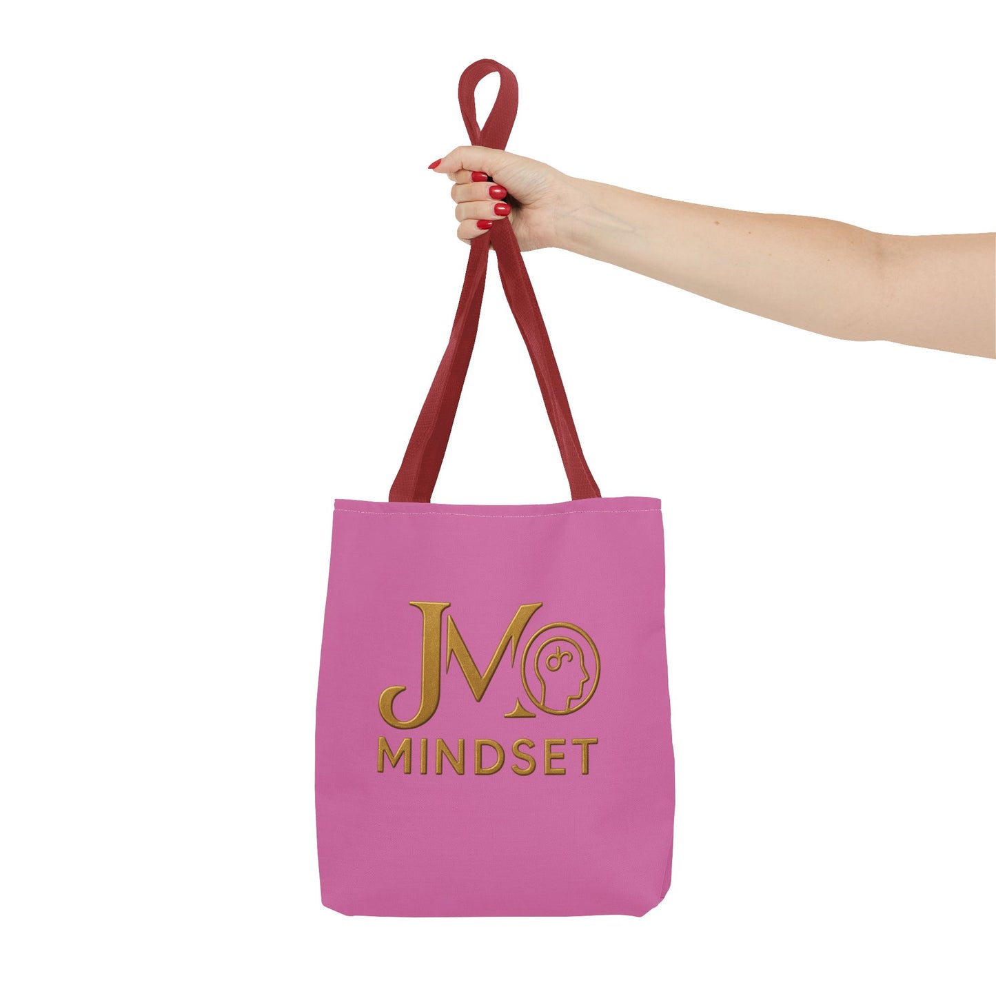 Motivational Tote Bag | JM Mindset | Inspirational Carry Bag, Shopping Tote, Gift for Students, Empowerment Accessory