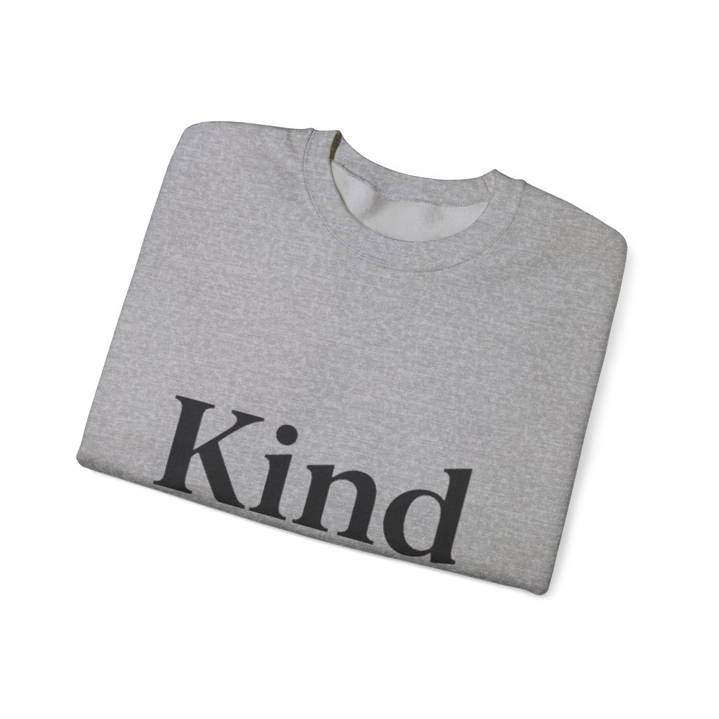 Kind by Jeffrey Crewneck Sweatshirt - Cozy Gift for Kindness Advocates, Perfect for Everyday Wear, Casual Outfits, Friendship Day, [...]