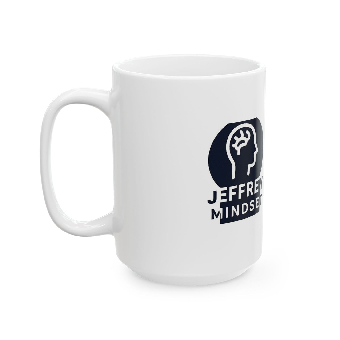 Mindset Motivational Ceramic Mug for Coffee Lovers, Inspirational Gift, Office Mug, Self-Improvement, Unique Mug for Home