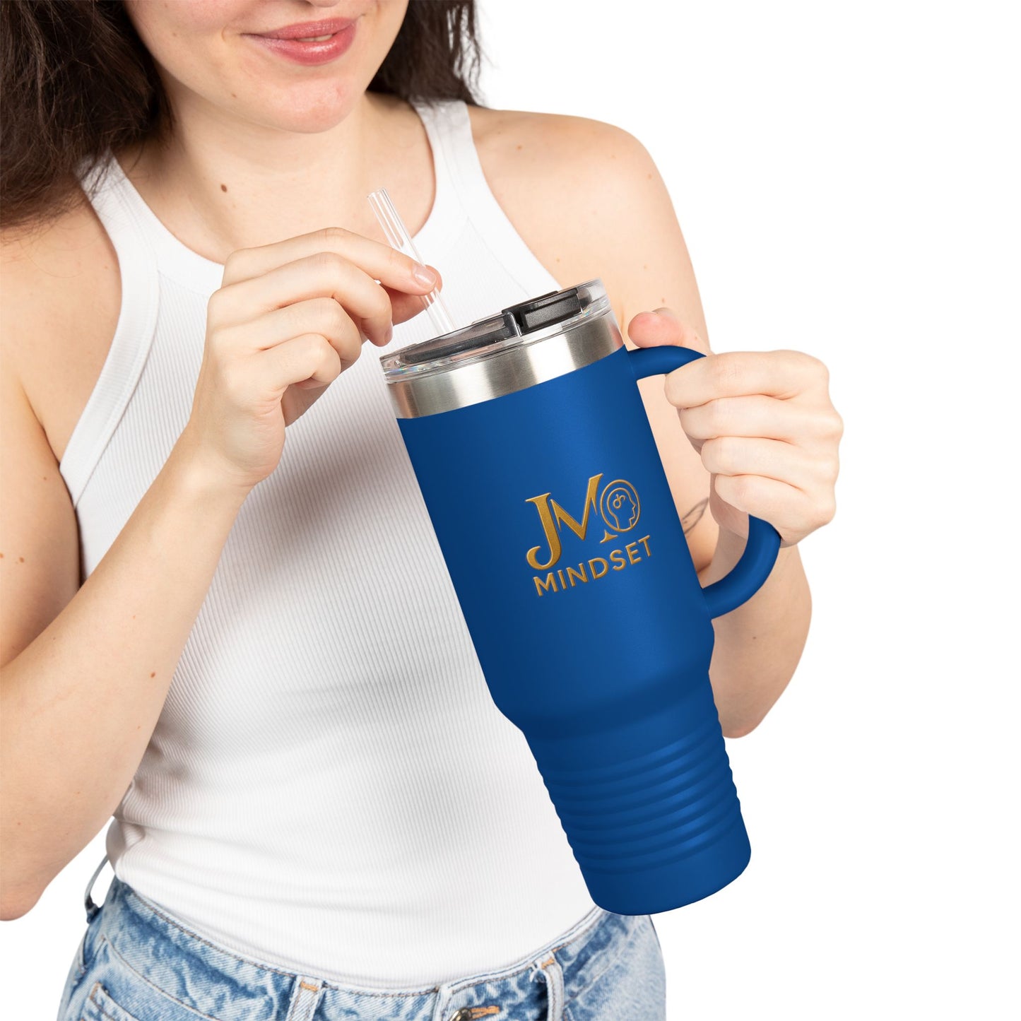 Motivational Insulated Travel Mug, 40oz - Perfect for Gifting, Daily Use, Home, Office, Road Trips, and More!