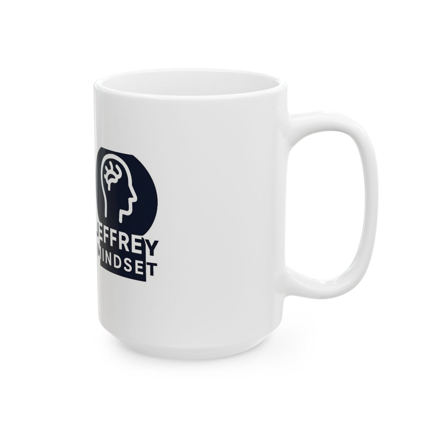 Mindset Motivational Ceramic Mug for Coffee Lovers, Inspirational Gift, Office Mug, Self-Improvement, Unique Mug for Home