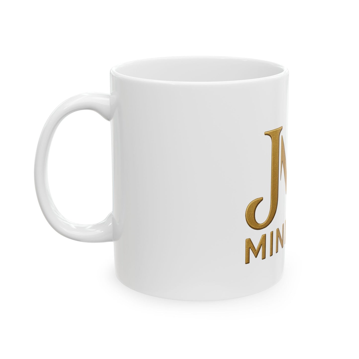 Mindset Motivational Ceramic Mug - Empower Your Day, Coffee Cup, Gift for Coaches, Inspirational Drinkware, Self-Help Mug, Office Decor