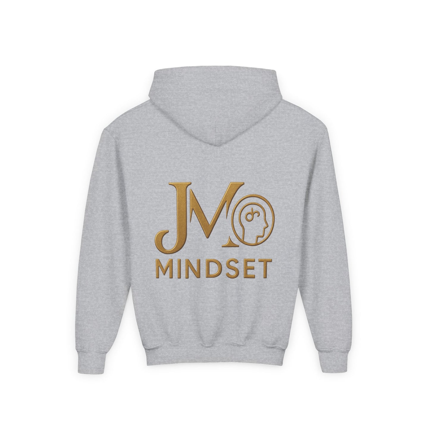 Mindset Youth Hoodie, Motivational Sweatshirt for Kids, Cozy Casual Wear, Perfect for School, Gift Idea for Young Achievers