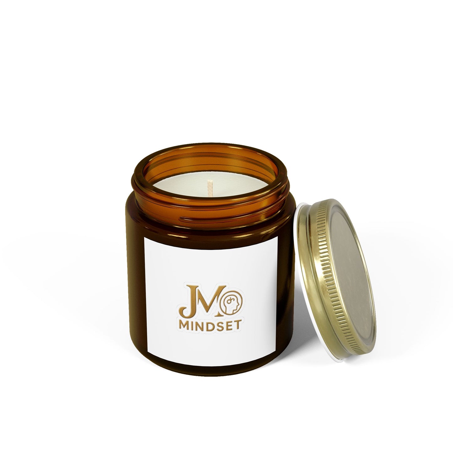 Mindset Scented Candles | Relaxing Coconut Apricot Wax | Home Décor | Gift for Her | Aromatherapy | Meditation | Self-Care