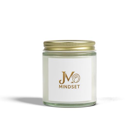 Mindset Scented Candles | Relaxing Coconut Apricot Wax | Home Décor | Gift for Her | Aromatherapy | Meditation | Self-Care