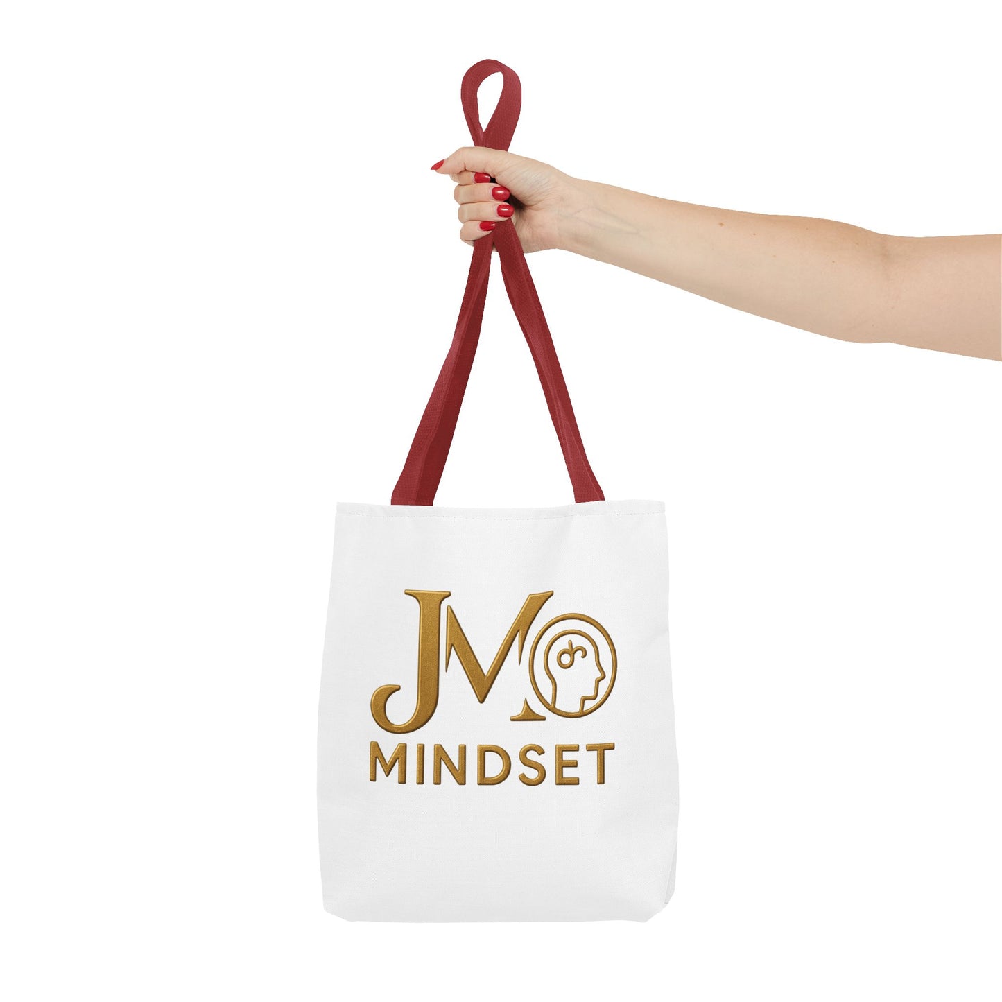 Inspirational Tote Bag, Motivational Eco-Friendly Bag, JM Mindset, Gift for Personal Growth, Everyday Use, Trendy Shopper