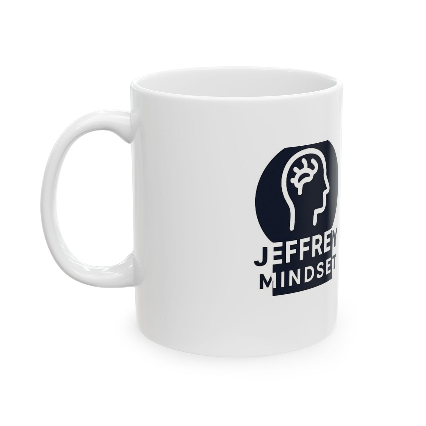 Mindset Motivational Ceramic Mug for Coffee Lovers, Inspirational Gift, Office Mug, Self-Improvement, Unique Mug for Home
