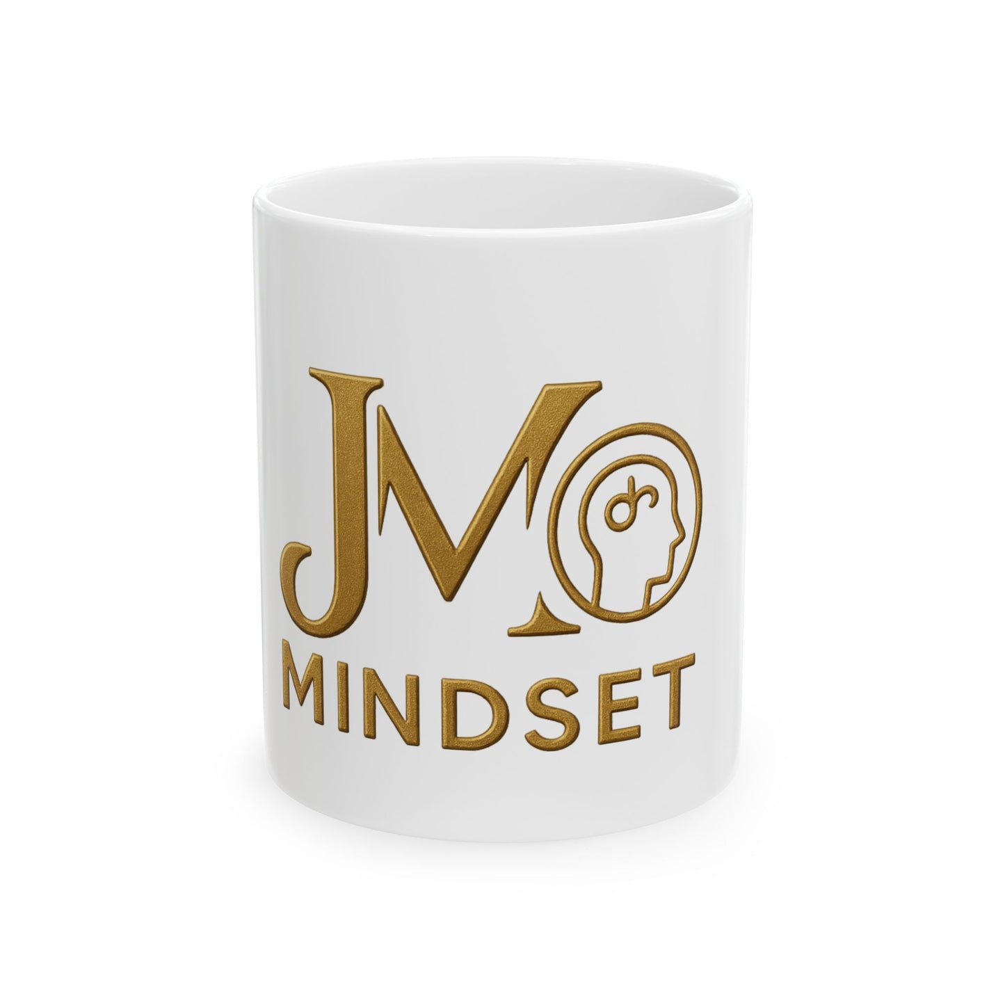 Mindset Motivational Ceramic Mug - Empower Your Day, Coffee Cup, Gift for Coaches, Inspirational Drinkware, Self-Help Mug, Office Decor