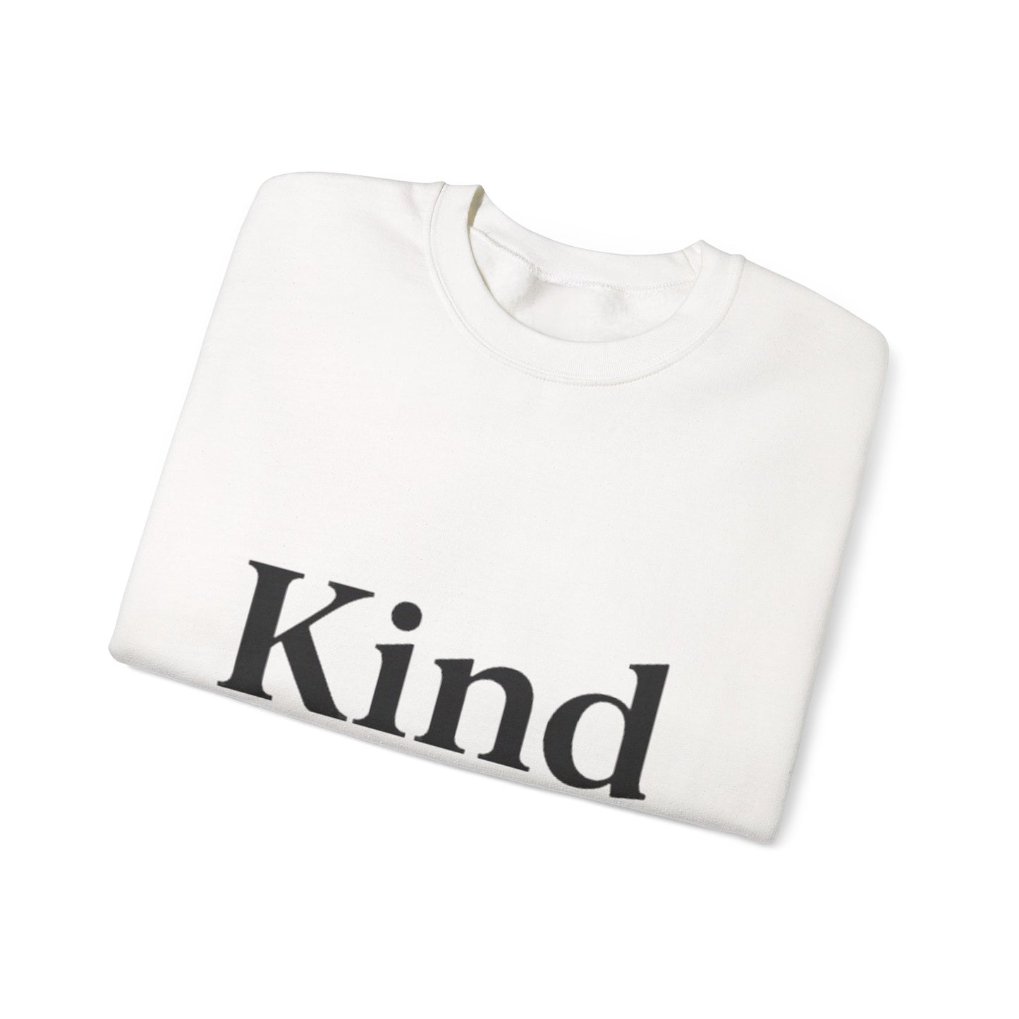 Kind by Jeffrey Crewneck Sweatshirt - Cozy Gift for Kindness Advocates, Perfect for Everyday Wear, Casual Outfits, Friendship Day, [...]