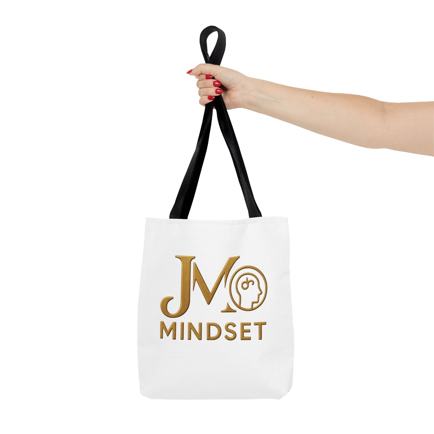 Inspirational Tote Bag, Motivational Eco-Friendly Bag, JM Mindset, Gift for Personal Growth, Everyday Use, Trendy Shopper