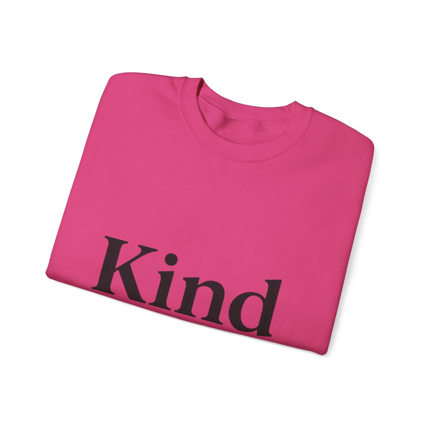 Kind by Jeffrey Crewneck Sweatshirt - Cozy Gift for Kindness Advocates, Perfect for Everyday Wear, Casual Outfits, Friendship Day, [...]